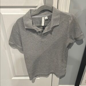 Janie and Jack Gray Kids Polo Shirt